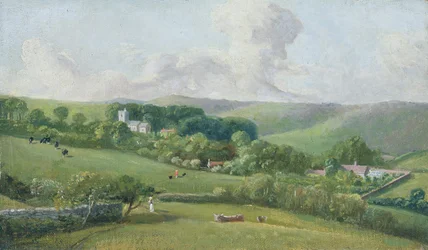 Osmington, A View to the Village